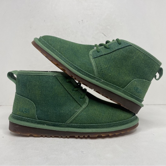 Ugg Neumel Natural Lace-Up Chukka Boots “Leaf Green” 2023